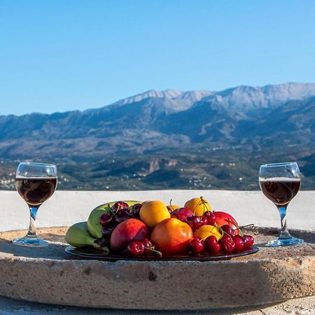 Bella-Maria At Aptera With Mountain And Sea View !! Chania  Bagian luar foto