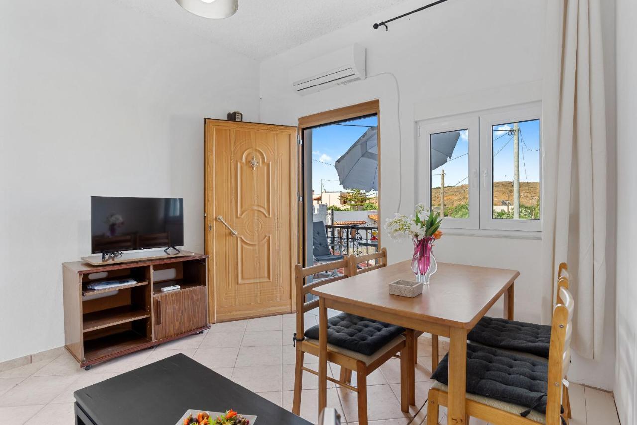 Bella-Maria At Aptera With Mountain And Sea View !! Chania  Bagian luar foto